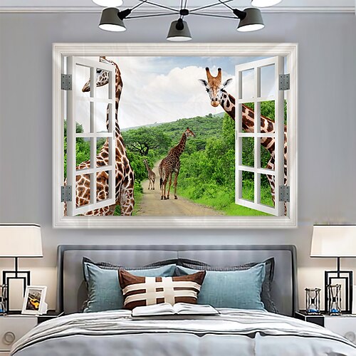 

Animal From The window Large Wall Hanging Tapestry For Bedroom Living room Decor