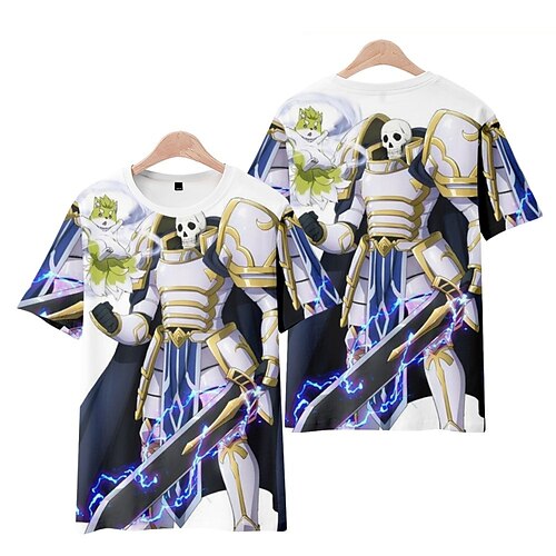 

Inspired by Skeleton Knight in Another World Arc Ariane T-shirt Anime 100% Polyester Anime Harajuku Graphic Kawaii T-shirt For Men's / Women's / Couple's