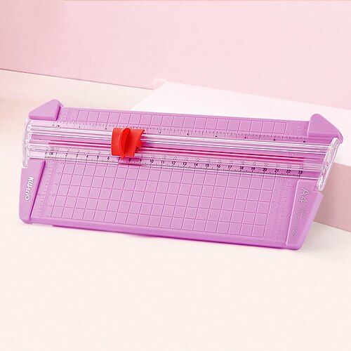 

Fashion Paper Cutter A4 Paper Cutting Machine Precision Photo Paper Trimmers Cutter Scrapbook Trimmer DIY Greeting Card Tools