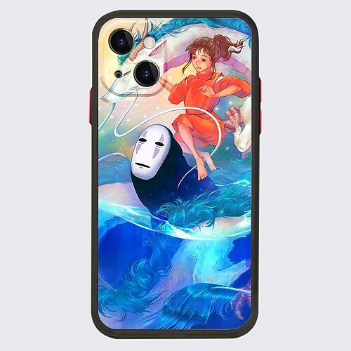 

Spirited Away Anime Phone Case For Apple iPhone 13 Pro Max 12 11 SE 2022 X XR XS Max 8 7 Unique Design Protective Case Shockproof Dustproof Transparent Back Cover TPU