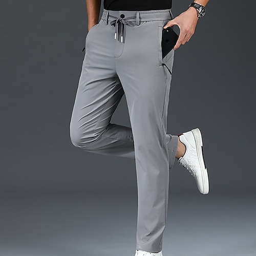 

Men's Hiking Pants Trousers Summer Outdoor Regular Fit Breathable Quick Dry Lightweight Soft Capri Pants Bottoms Pocket Dark Grey Black Climbing Running Camping / Hiking / Caving S M L XL XXL