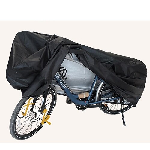 

Bike Cover Outdoor Waterproof Bicycle Covers Rain Sun UV Dust Wind Proof with Lock Hole for Mountain Road Electric Bike