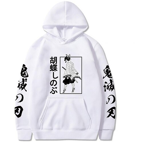 

Inspired by Demon Slayer: Kimetsu no Yaiba Kochou Shinobu Hoodie Cartoon 100% Polyester Anime Harajuku Graphic Kawaii Hoodie For Men's / Women's / Couple's