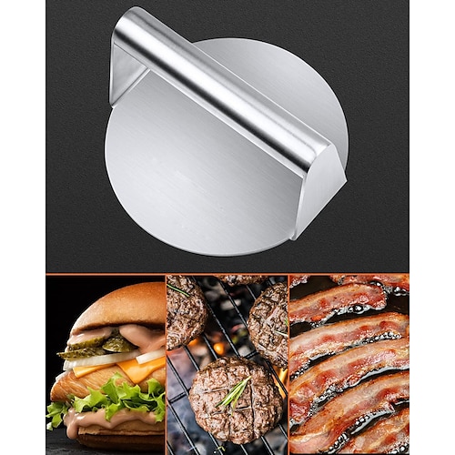 

Hamburger Meat Press 304 Stainless Steel Meat Press Plate Patty Press Mold Hamburger Press Manual Pie Press Meat Press Mold