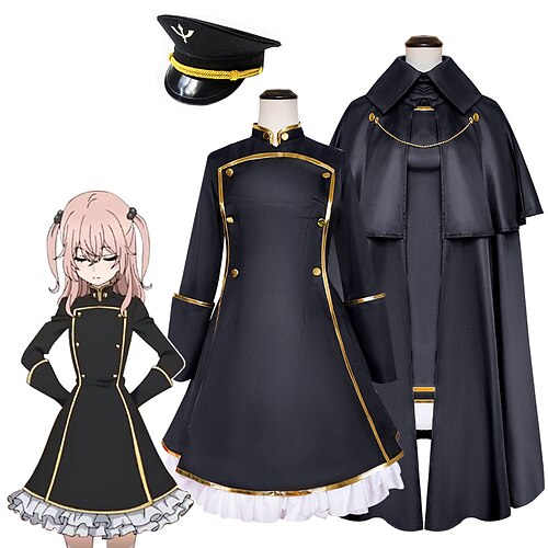 

Inspired by My Dress-up Darling Sajuna Inui Anime Cosplay Costumes Japanese Cosplay Suits Long Sleeve Dress Cloak Hat For Women's