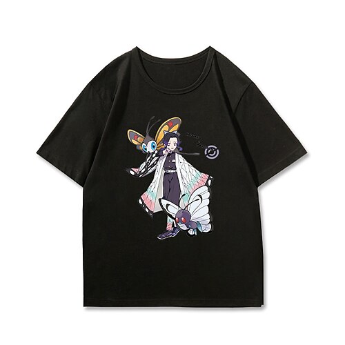 

Inspired by Demon Slayer: Kimetsu no Yaiba Kochou Shinobu T-shirt Anime 100% Polyester Anime Harajuku Graphic Kawaii T-shirt For Men's / Women's / Couple's