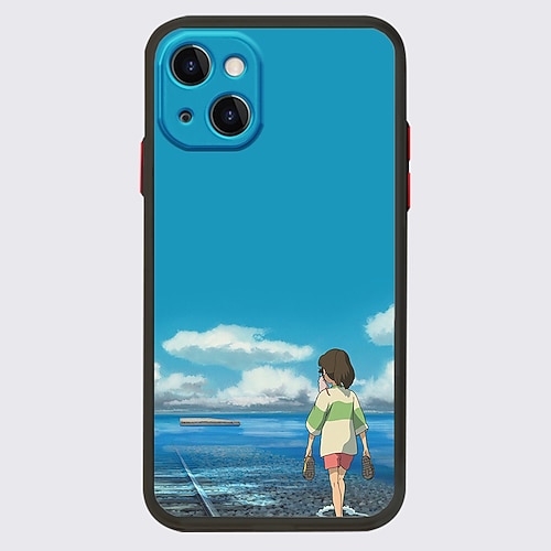

Spirited Away Phone Case For Apple iPhone 13 iPhone 13 Pro Max 12 11 SE 2020 X XR XS Max 8 7 6 iPhone 13 Pro Max 12 11 X XR XS Max Unique Design Protective Case Transparent Pattern TPU