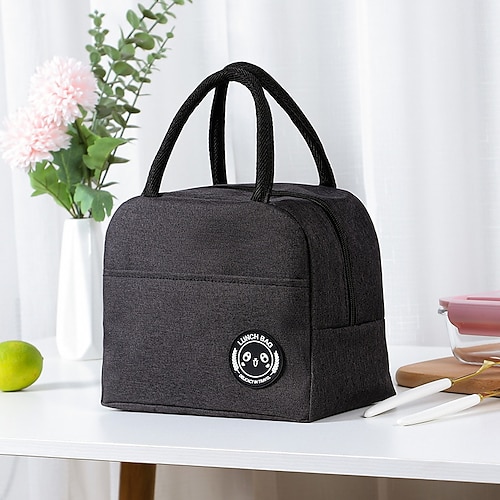 

Leakproof Insulated Lunch Tote Bag Durable Reusable lunch Box Container for Women/Men/Picnic/Work/Travel/Hiking/Camping