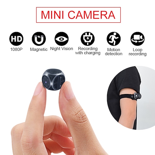 

MD21 Mini dice Camera HD 1080P Sensor Night Vision Camcorder Motion DVR Micro secret cam Sport DV Video small tiny Cameras gift