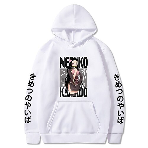 

Inspired by Demon Slayer: Kimetsu no Yaiba Kamado Nezuko Hoodie Cartoon 100% Polyester Anime Harajuku Graphic Kawaii Hoodie For Men's / Women's / Couple's