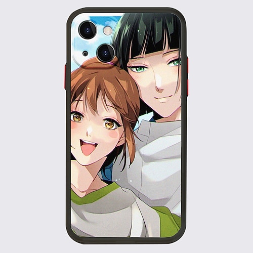 

Spirited Away Anime Phone Case For Apple iPhone 13 Pro Max 12 11 SE 2022 X XR XS Max 8 7 Unique Design Protective Case Transparent Pattern Shockproof Back Cover TPU