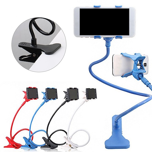 

Universal Mobile Phone Holder Flexible Adjustable Cell Phone Clip Lazy Holder Home Bed Desktop Mount Bracket Smartphone Stand