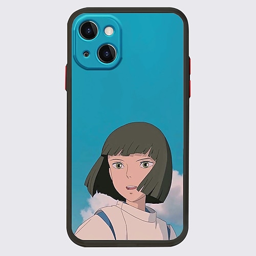 

Spirited Away Anime Phone Case For Apple iPhone 13 Pro Max 12 11 SE 2022 X XR XS Max 8 7 Unique Design Protective Case Shockproof Dustproof Transparent Back Cover TPU