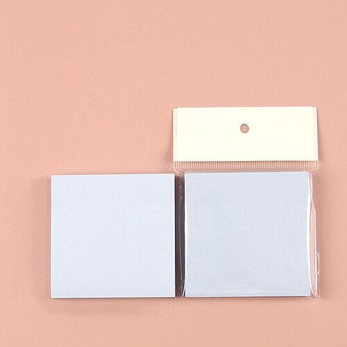 

10 pcs Transparent Sticky Notes 33 inch Transparent Colorful PET Waterproof Translucent Self-adhesive Post It Notes for School Office Student