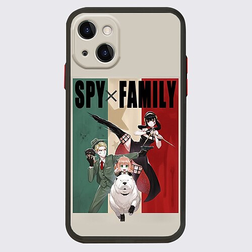 

SPY x FAMILY Anime Phone Case For Apple iPhone 13 Pro Max 12 11 SE 2022 X XR XS Max 8 7 Unique Design Protective Case Shockproof Dustproof Back Cover TPU