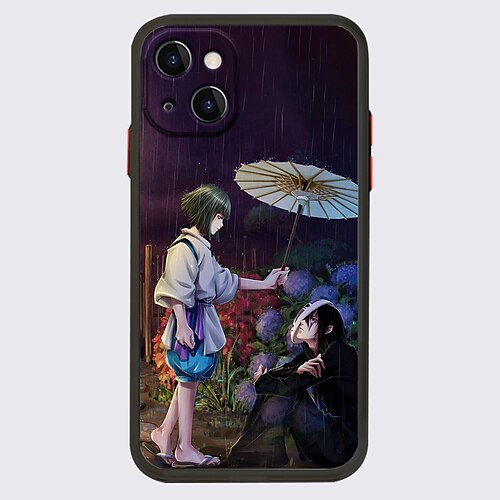 

Spirited Away Anime Phone Case For Apple iPhone 13 Pro Max 12 11 SE 2022 X XR XS Max 8 7 Unique Design Protective Case Shockproof Dustproof Transparent Back Cover TPU
