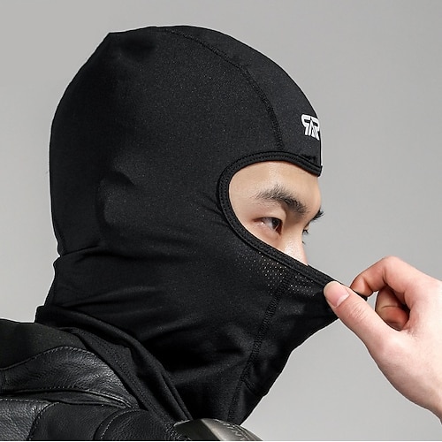 

Headwear Balaclava Neck Gaiter Neck Tube Solid Color Sunscreen Breathable Quick Dry Dust Proof Reflective Strips Bike / Cycling White Black Lycra Summer for Men's Women's Adults' Outdoor Exercise