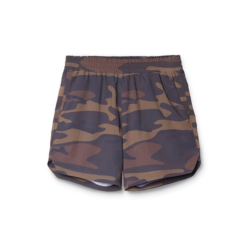 

Men's Swim Shorts Swim Trunks Quick Dry Lightweight Board Shorts Bathing Suit Compression Liner Drawstring with Pockets Swimming Surfing Beach Water Sports Camo / Camouflage Summer