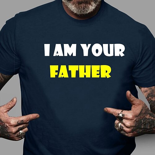

Men's T shirt Hot Stamping Letter Round Neck Casual Daily Print Short Sleeve Tops Simple Basic Blue Black Gray