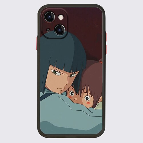 

Spirited Away Anime Phone Case For Apple iPhone 13 Pro Max 12 11 SE 2022 X XR XS Max 8 7 Unique Design Protective Case Shockproof Dustproof Transparent Back Cover TPU