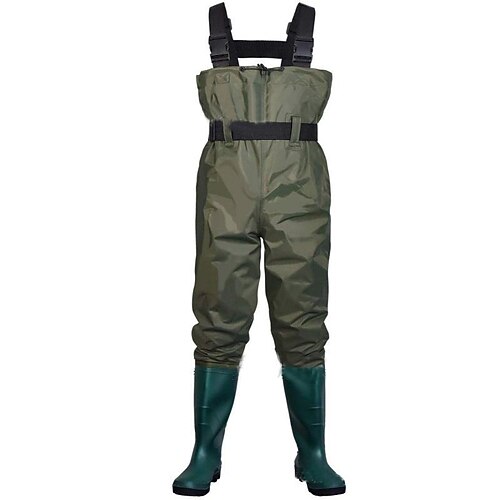 

Nylon Half Body Adult Children One Piece Water Pants Waterproof Fishing Pants Wading Pants Leather Water Fork Pants Waterproof Pants