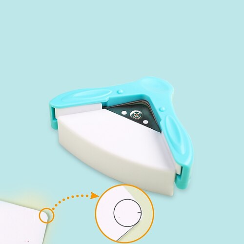 

KW-triO Corner Rounder Punch Paper Cutter R5 Round Corner Trimmer DIY Planner Round Corner Cutter Paper Puncher Office Supplies