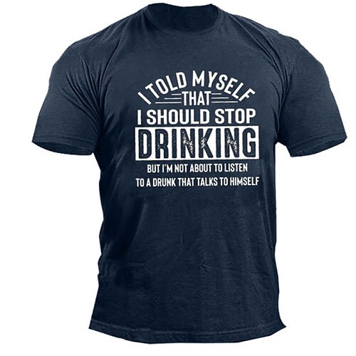 

Men's Unisex T shirt 3D Print Graphic Prints Letter Crew Neck Street Daily Print Short Sleeve Tops Casual Designer Big and Tall Papa T Shirts Royal Blue