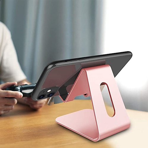 

Phone Stand Slip Resistant Solid Cradle Phone Holder for Desk Office Compatible with All Mobile Phone Phone Accessory