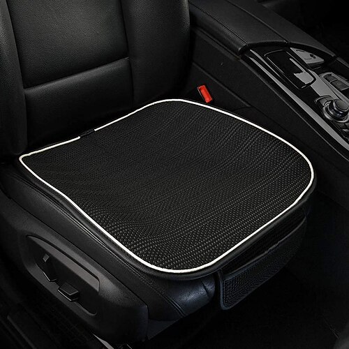 

StarFire 1 Pack Popular Model Car Seat Cushion Breathable Comfort Car Drivers Seat Covers Universal Car Interior Seat Protector Mat Pad Fit Most Car Truck SUV Van