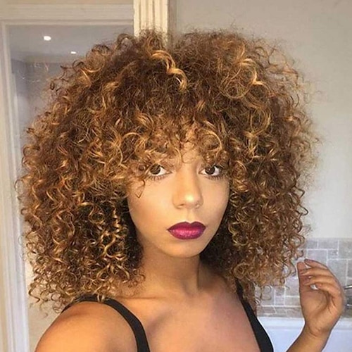 

Synthetic Wig Curly Asymmetrical Machine Made Wig Short A1 Synthetic Hair Women's Soft Party Easy to Carry Brown / Daily Wear / Party / Evening / Daily
