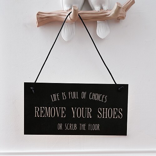 

Decorative Objects Black Love Hanging Letter for Home Decoration Gifts 1pc