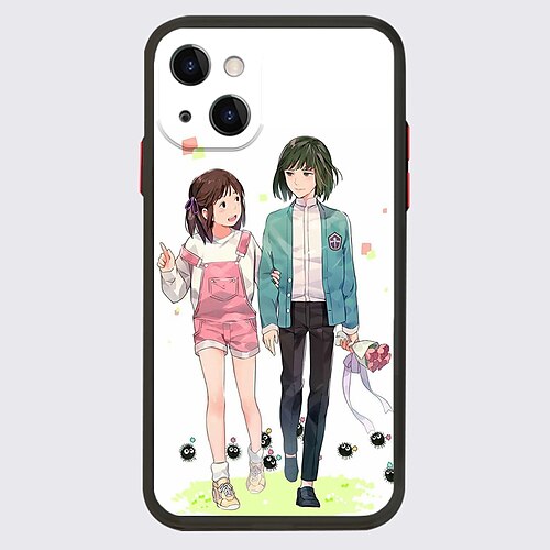 

Spirited Away Anime Phone Case For Apple iPhone 13 Pro Max 12 11 SE 2022 X XR XS Max 8 7 Unique Design Protective Case Shockproof Dustproof Transparent Back Cover TPU