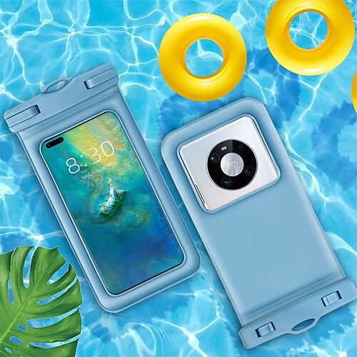 

2 Pack Waterproof Phone Pouch Portable Shockproof Water Resistant [30m / 98ft] IPX8 Waterproof Phone Case Dry Bag for For iPhone 13 Pro Max 12 Mini 11 Samsung Galaxy S22 Ultra Plus S21 Note 20 Ultra