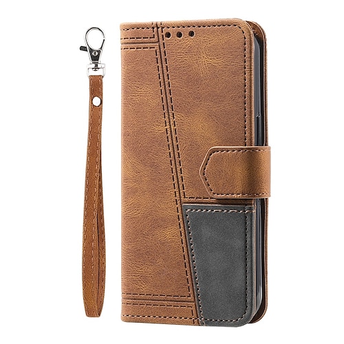 

Phone Case For Apple Wallet Card iPhone 13 Pro Max 12 11 SE 2022 X XR XS Max 8 7 Wallet Card Holder Flip Solid Colored PU Leather