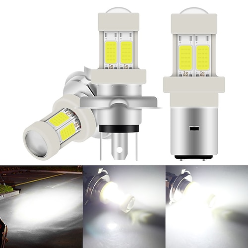 

1pcs Motorcycle LED H4 BA20D Led Motorcycle Headlight Bulb Canbus 9-80V Fog Light Lamp Scooter Accessories Moto DRL