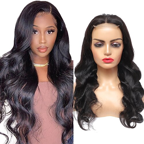 

Lace Front Wigs Human Hair for Black Women 150%/180%/250% Density Brazilian 4×4 Lace Front Wigs Body Wave Human Hair Pre Plucked with Baby Hair Natural Hairline Wigs 8-28 Inch Natural Color