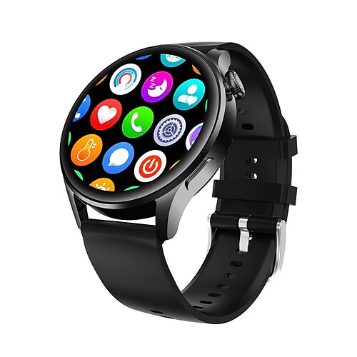 

M33plus Smart Watch 1.35 inch Smartwatch Fitness Running Watch Bluetooth Pedometer Call Reminder Activity Tracker Compatible with Android iOS Men Long Standby Hands-Free Calls Message Reminder IP 67
