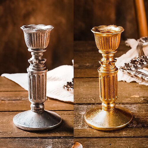 

European Style Resin Candle 1pc Candle Holders