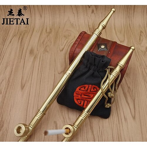 

Pure Copper Dry Tobacco Rod Brass Tobacco Bag Pot Filter Dual-use Cigarette Holder Old-fashioned Pipe A Mouthful of Incense Hardware Copper Rod