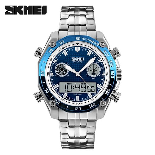 

SKMEI Digital Watch for Men Analog - Digital Digital Stylish Stylish Casual Waterproof Calendar Noctilucent Alloy Alloy Fashion