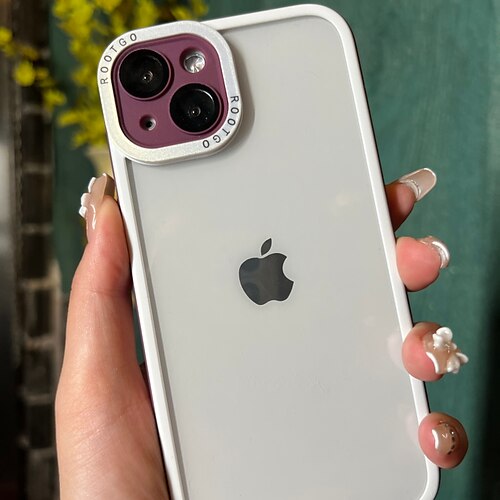 

Phone Case For Apple Back Cover iPhone 13 Pro Max 12 11 SE 2022 X XR XS Max 8 7 Shockproof Dustproof Four Corners Drop Resistance Solid Colored TPU