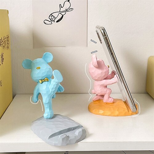 

Phone Stand Portable Slip Resistant Solid Phone Holder for Desk Bedside Office Compatible with All Mobile Phone Phone Accessory
