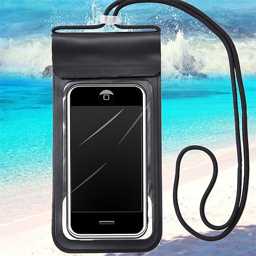 

2 Pack Waterproof Phone Pouch Portable Shockproof Water Resistant Phone Case Dry Bag for For iPhone 13 Pro mini 12 11 XR Max Samsung Galaxy S22 S21 S20 FE Swimming Snorkeling Diving / Boating Up to