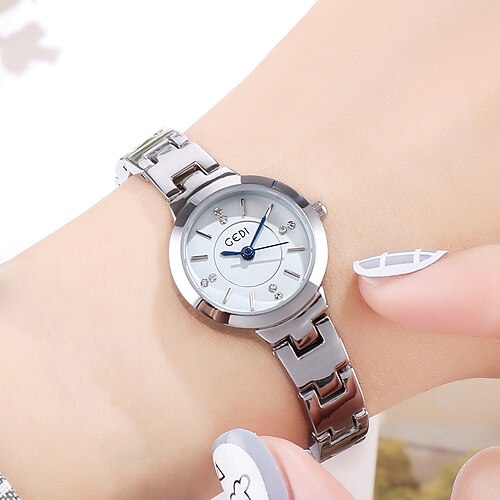 

Quartz Watch for Women Analog Quartz Stylish Minimalist Fashion Waterproof Stainless Steel Stainless Steel Creative / One Year