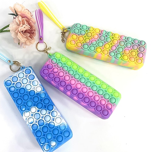 

PencilCasePenPouchMarkerBag Waterproof Creative Multifunction Silicon for School Student Kids
