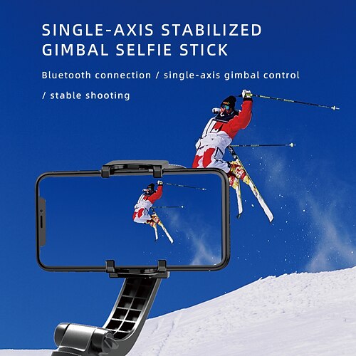 

Selfie Stick Bluetooth Extendable Max Length 85 cm For Universal Android / iOS Universal