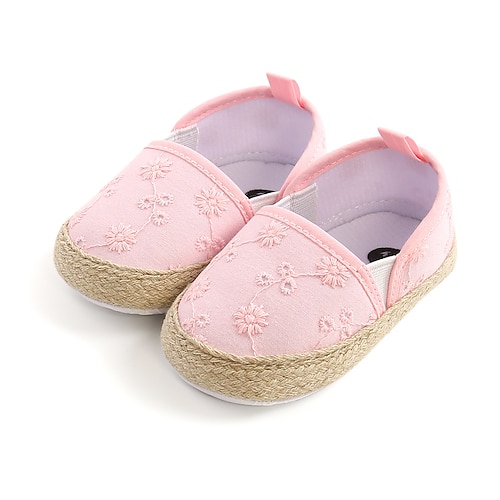

Boys Girls' Flats Daily Cotton Breathability Toddler(2-4ys) Daily Indoor Pink Yellow Fall Spring