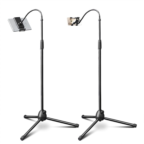 

Portable Tripod Stand Lazy Tablet ipad Clip Camera Tripod Smartphone Phone Holder Video Photography for Xiaomi Huawei