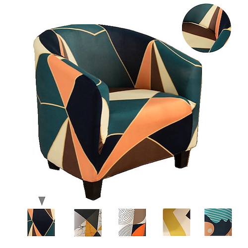 

Stretch Sofa Cover Slipcover Elastic Sectional Couch Armchair Loveseat 4 or 3 seater L shape Geometric Plaid High Elasticity Four Seasons Universal Super Soft Fabric