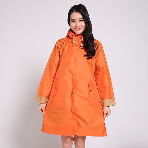 

Raincoat Jacket Women Adult Fashion Trekking Windbreaker Waterproof Long Poncho